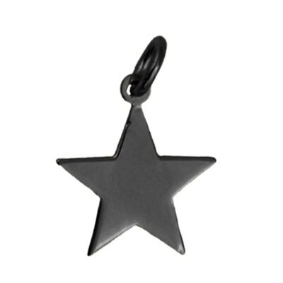 Letters star black