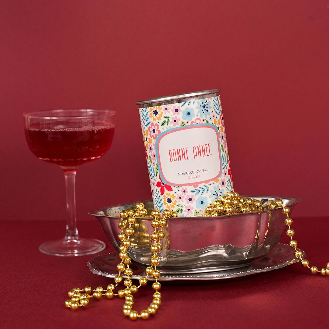 Aussaatset „Frohes Neues Jahr“.