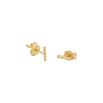 Petite oreille en bois doré