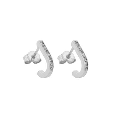 One cane ear silver