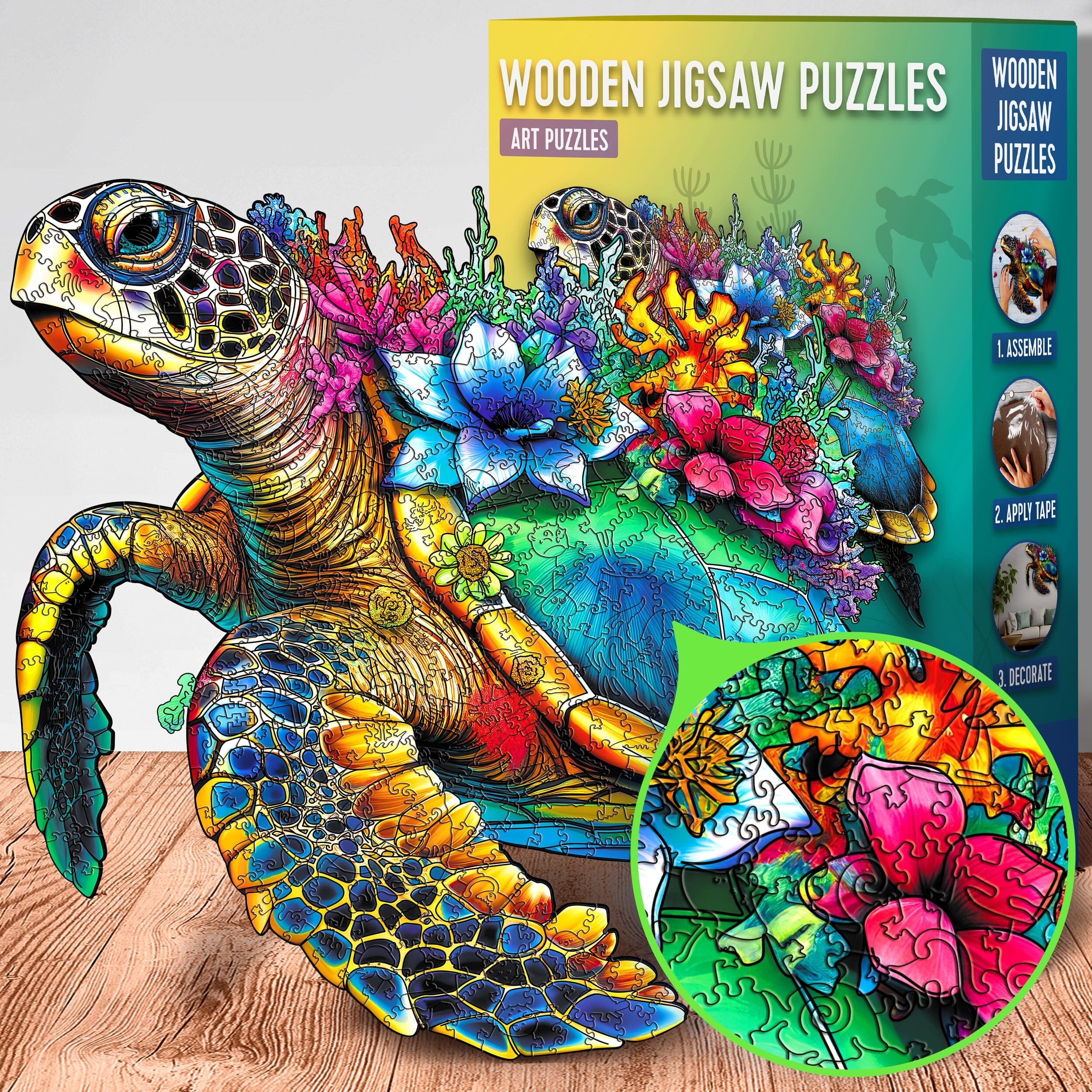 PUZZLE Tortue 300 pièces
