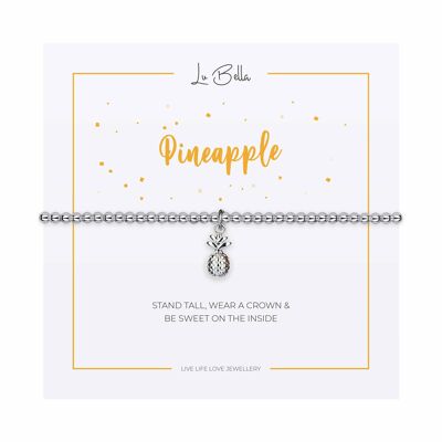 Bracelet d'amitié Sentiments d'ananas