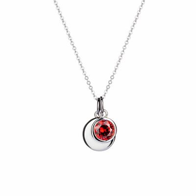 Pendentif Pierre de Naissance Juillet - Rubis