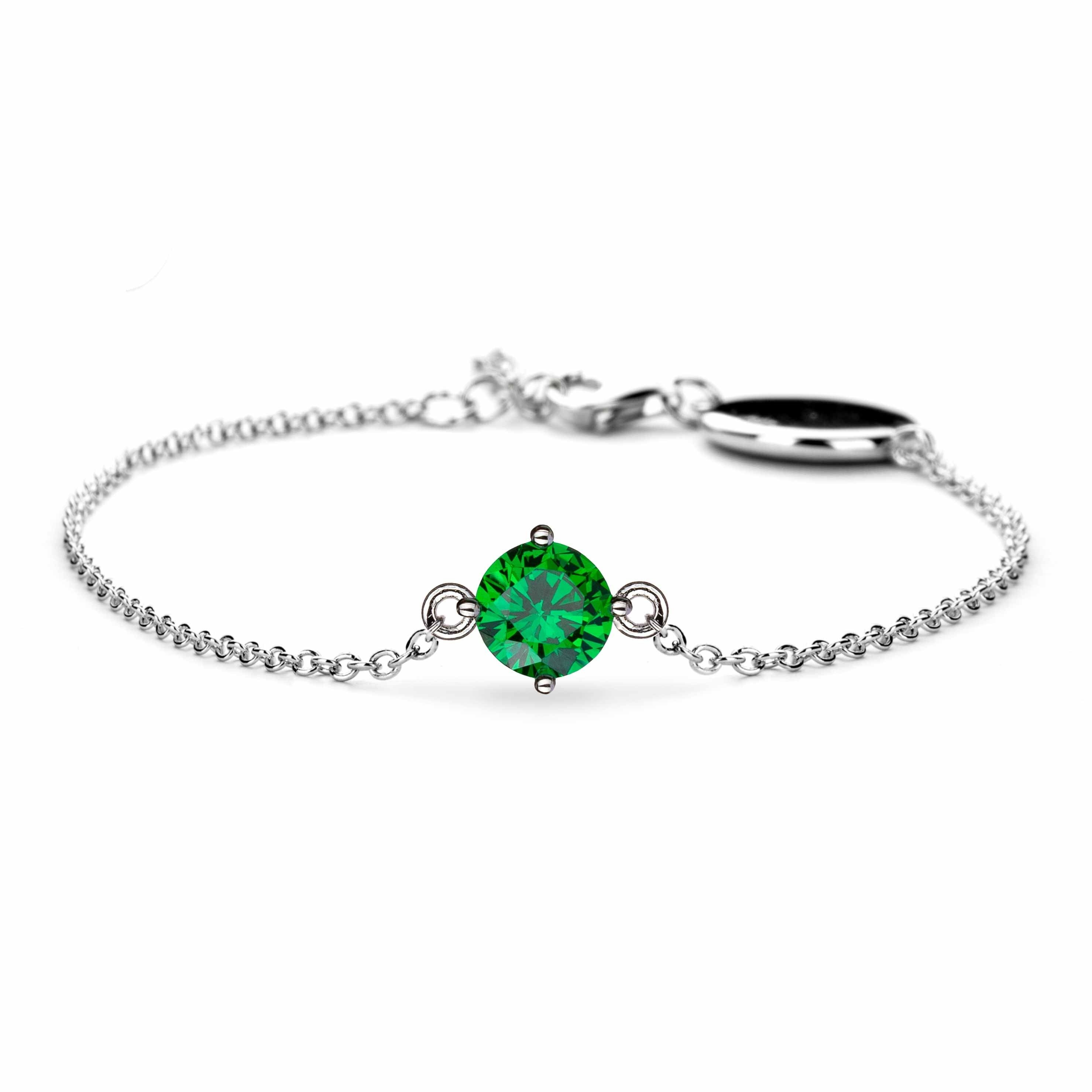 Bracciale Birthstone di Agosto - Peridoto