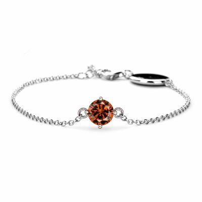 November Birthstone Bracelet - Topaz/Citrine