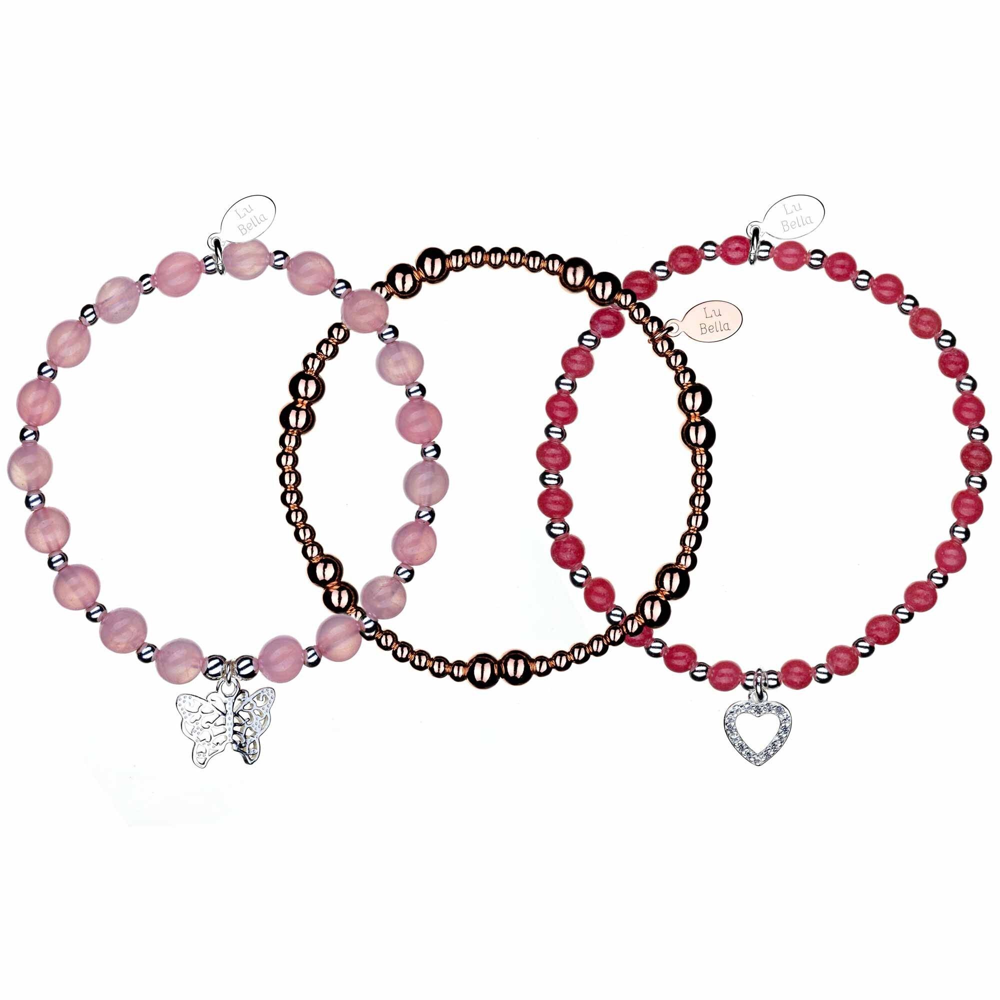 Essence of Life Braccialetti impilabili - Set da 3