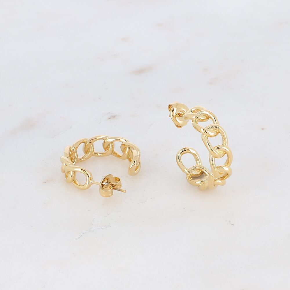 Palima-Creolen im durchbrochenen Netzstil