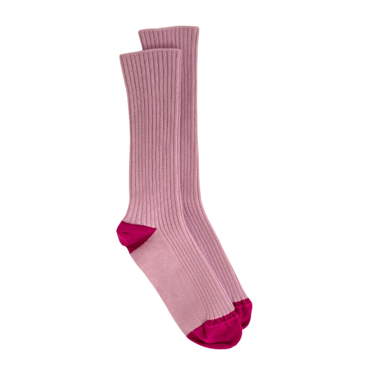 Damensocken aus Bio-Baumwolle - Marcelle bi-taste Violette