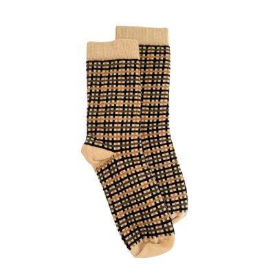 Organic cotton lurex socks - Josette la Vintage