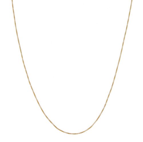 Letters neck gold 38-40 cm