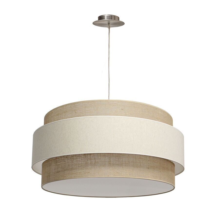 PLANETARIO Lámpara colgante de sisal D75cm