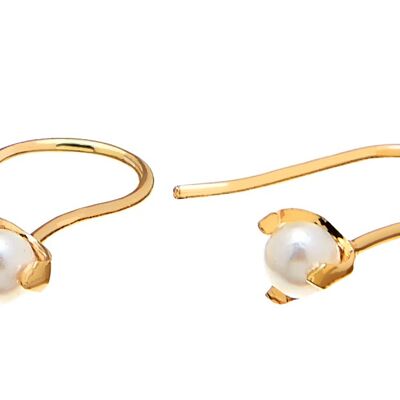 Pearl short ear gold