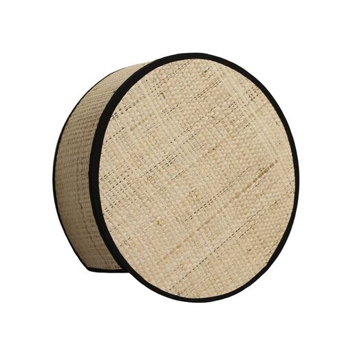 Applique CIRCLE raphia D30cm