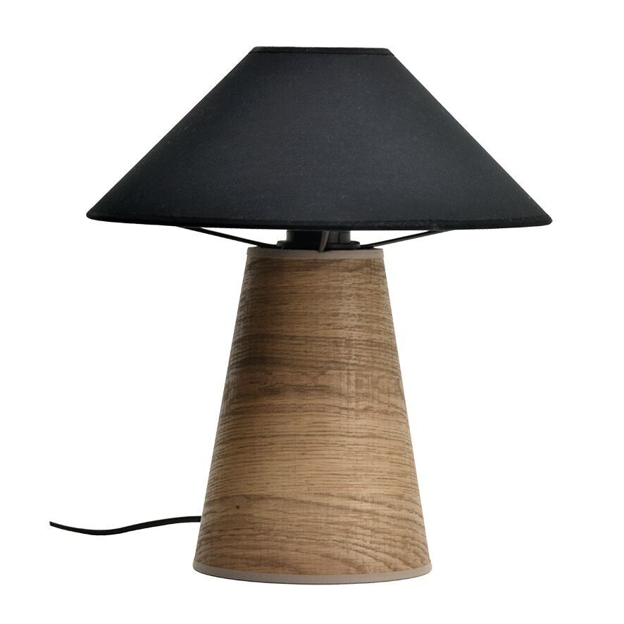 BOOMERANG BLACK lamp H34cm