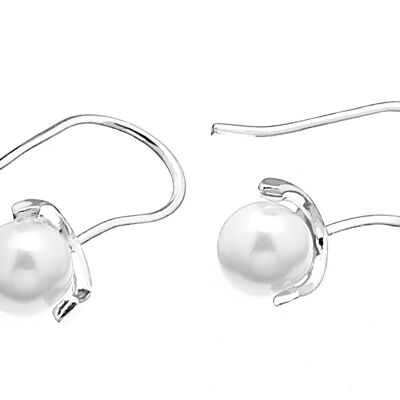 Pearl long ear Silver