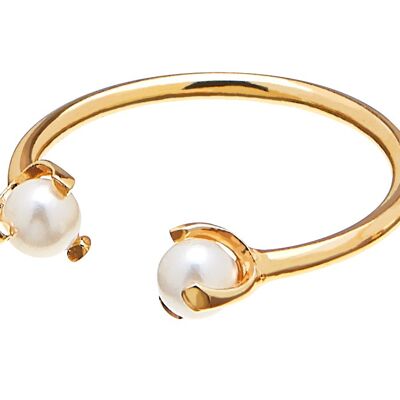 Pearl small ring ONE SIZE Gold