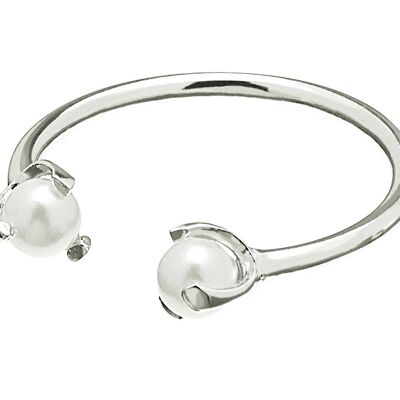 Pearl small ring ONE SIZE Silver