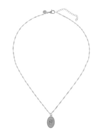 Collier Deux Fleurs - Argent