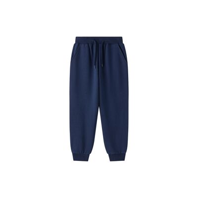 Pantalon long basique en tricot brossé pour garçon