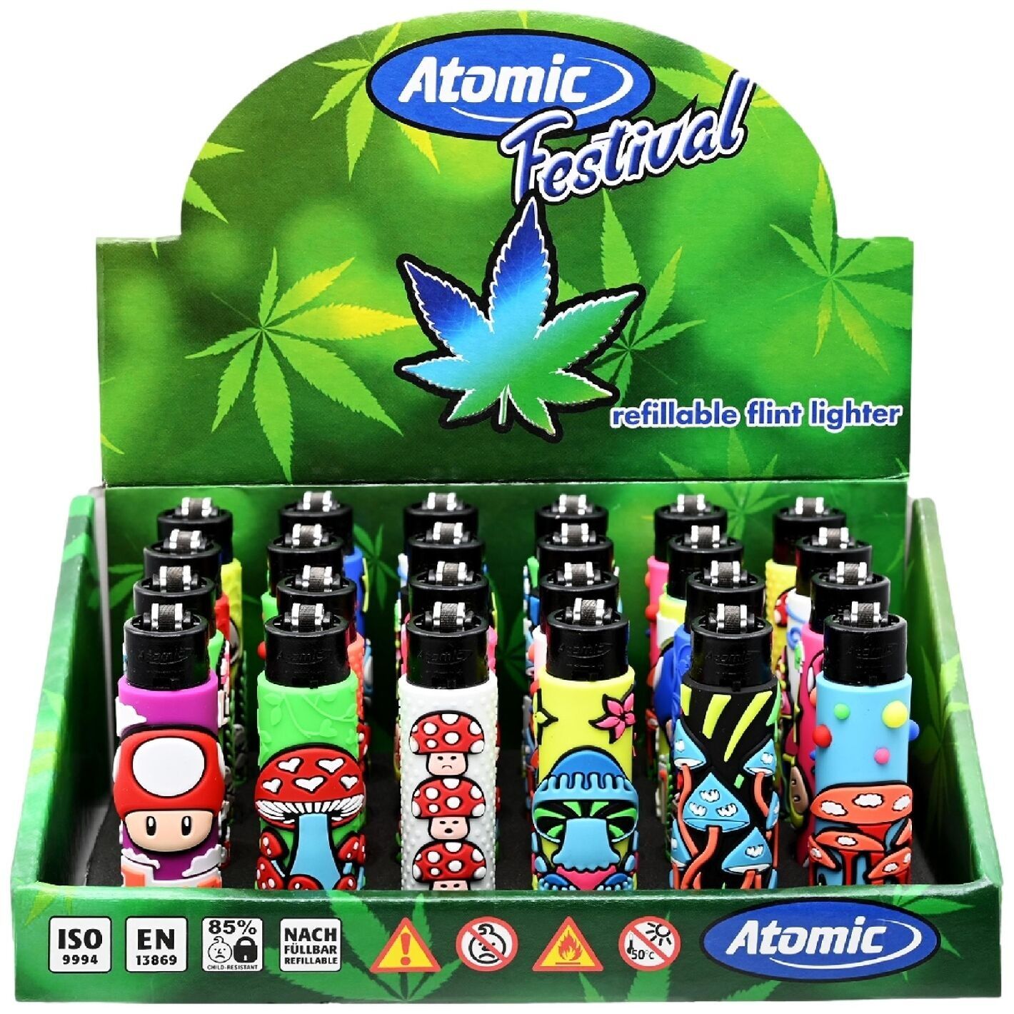 Encendedor Pop Atomic Mushroom