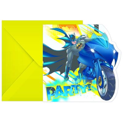 Inviti e buste Batman x6