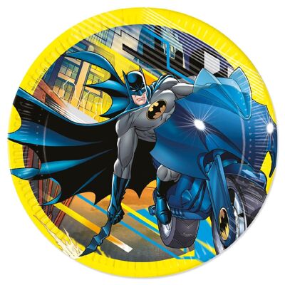 Batman Assiettes En Papier x8