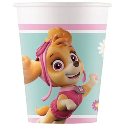Paw Patrol Skye ed Everest Bicchieri di carta x8