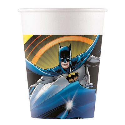Bicchieri di carta Batman x8