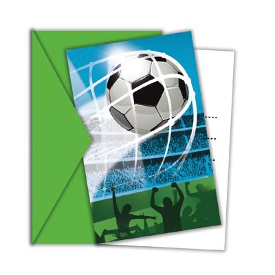 Invitaciones y sobres para aficionados al fútbol FS
