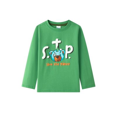 T-shirt a maniche lunghe da ragazzo
