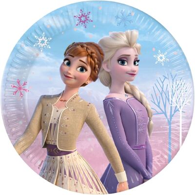 Frozen II Assiettes En Papier x8