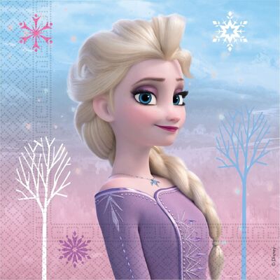 Servilletas de papel Frozen II x8