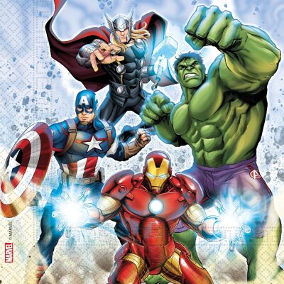 Avengers Infinity Stones Serviettes Papier x8
