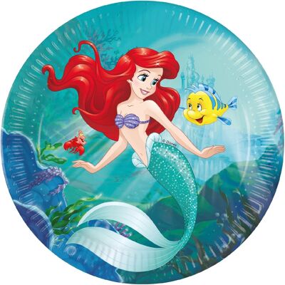 Platos de papel Ariel Curioso x8