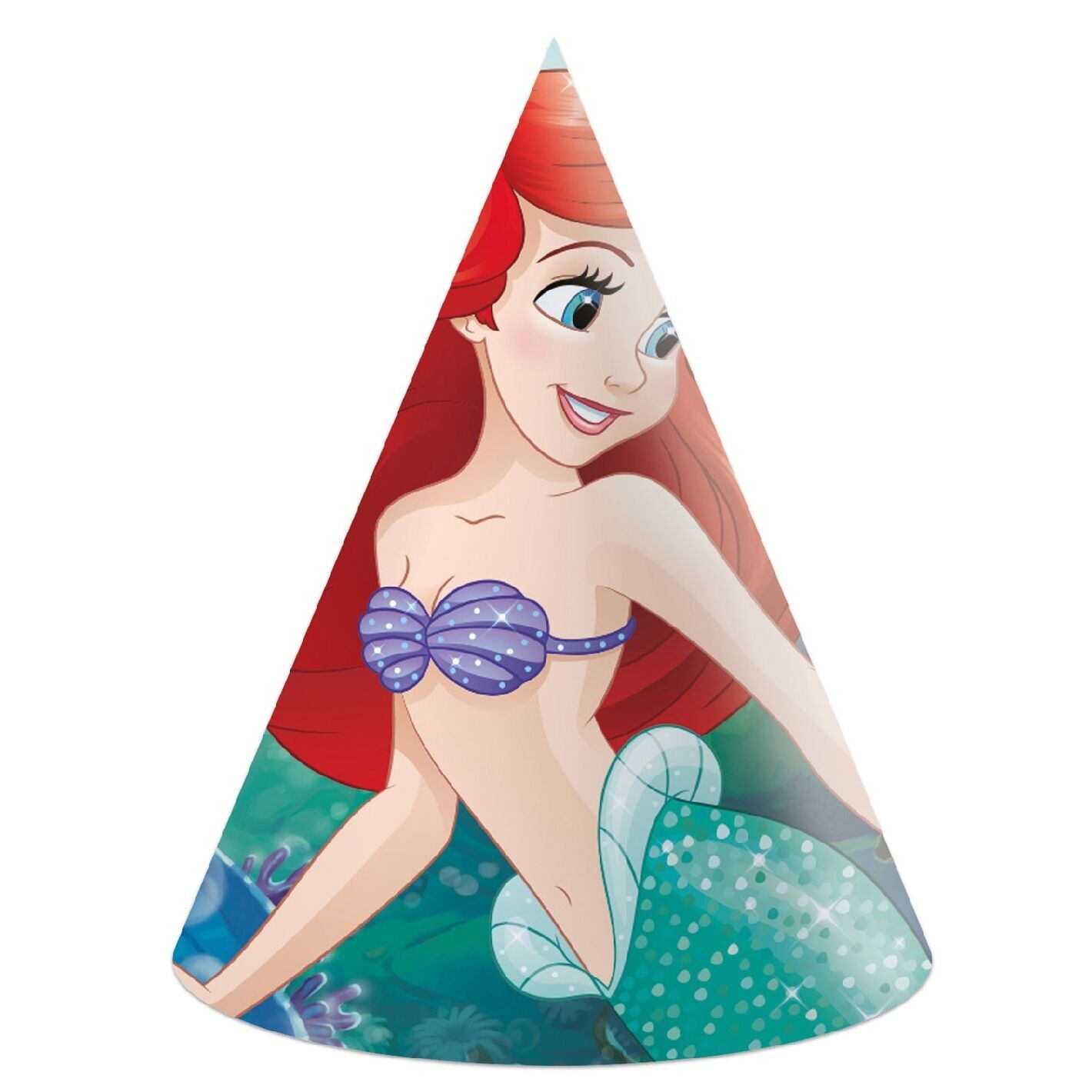 Ariel Curious Chapeaux En Papier x6