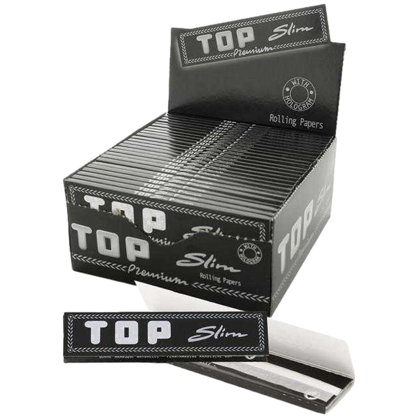 Papel de liar para cigarrillos Top Premium Slim King Size