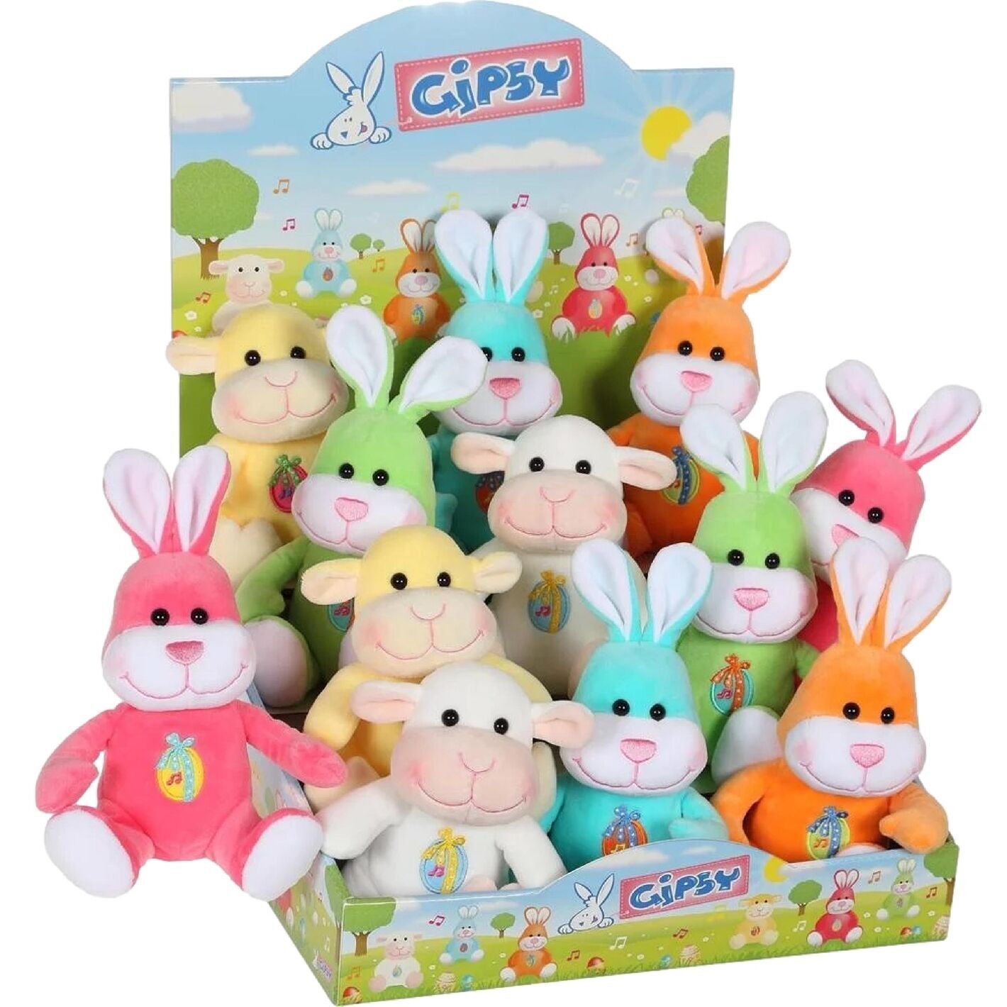 Peluche Les Copains De Pâques Musicaux 15 Cm