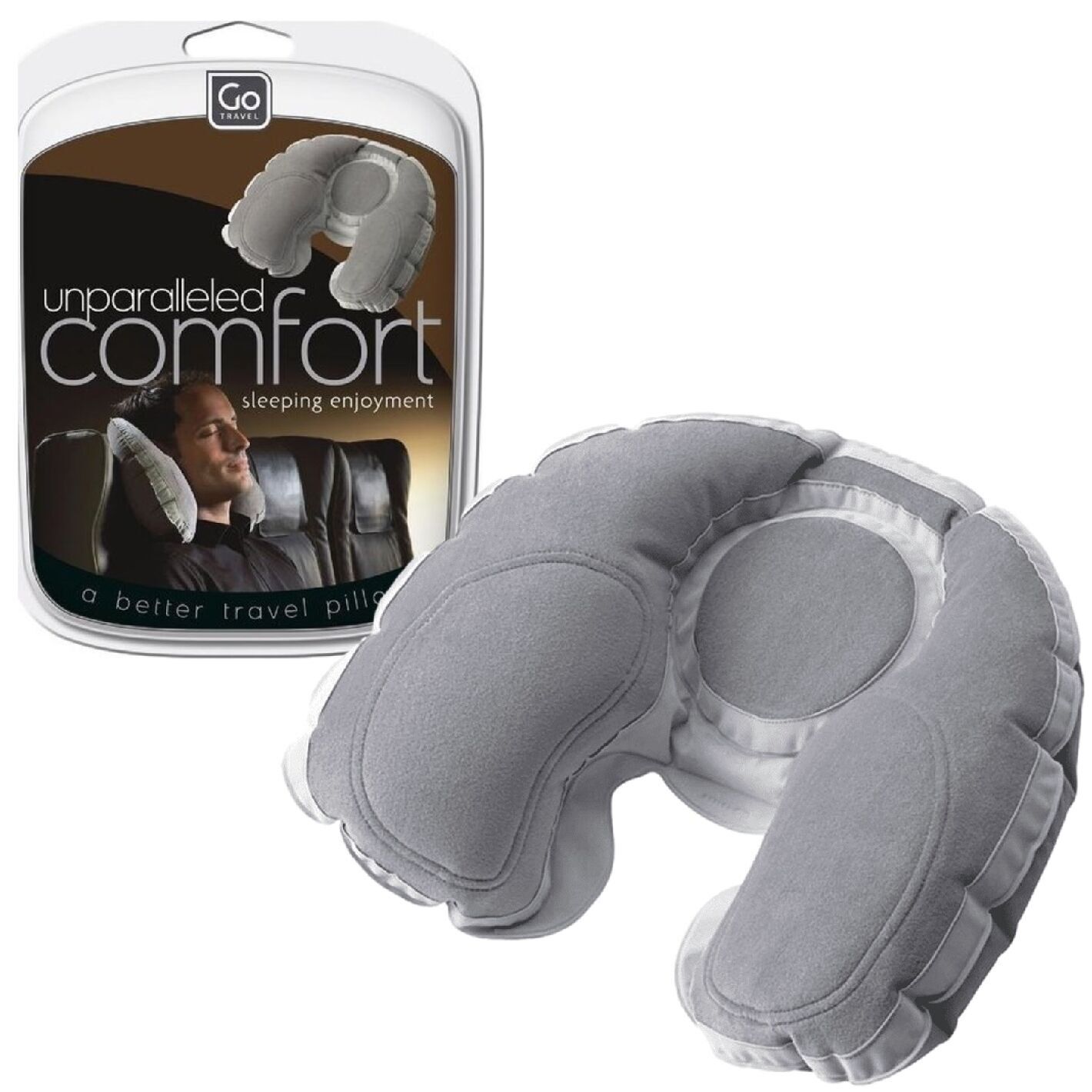 Cojín para la cabeza de viaje Super Snoozer