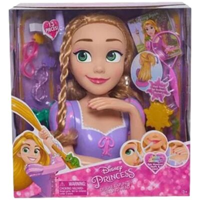 Testa da parrucchiere Disney Princess Deluxe Rapunzel