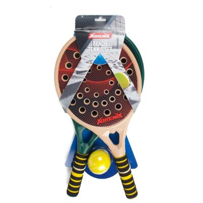 Set Deluxe 2 Raquettes + Balle Adrenix Tennis Plage