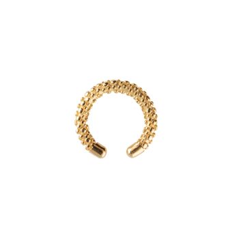 Boucle d'oreille Victory bubble cuff or