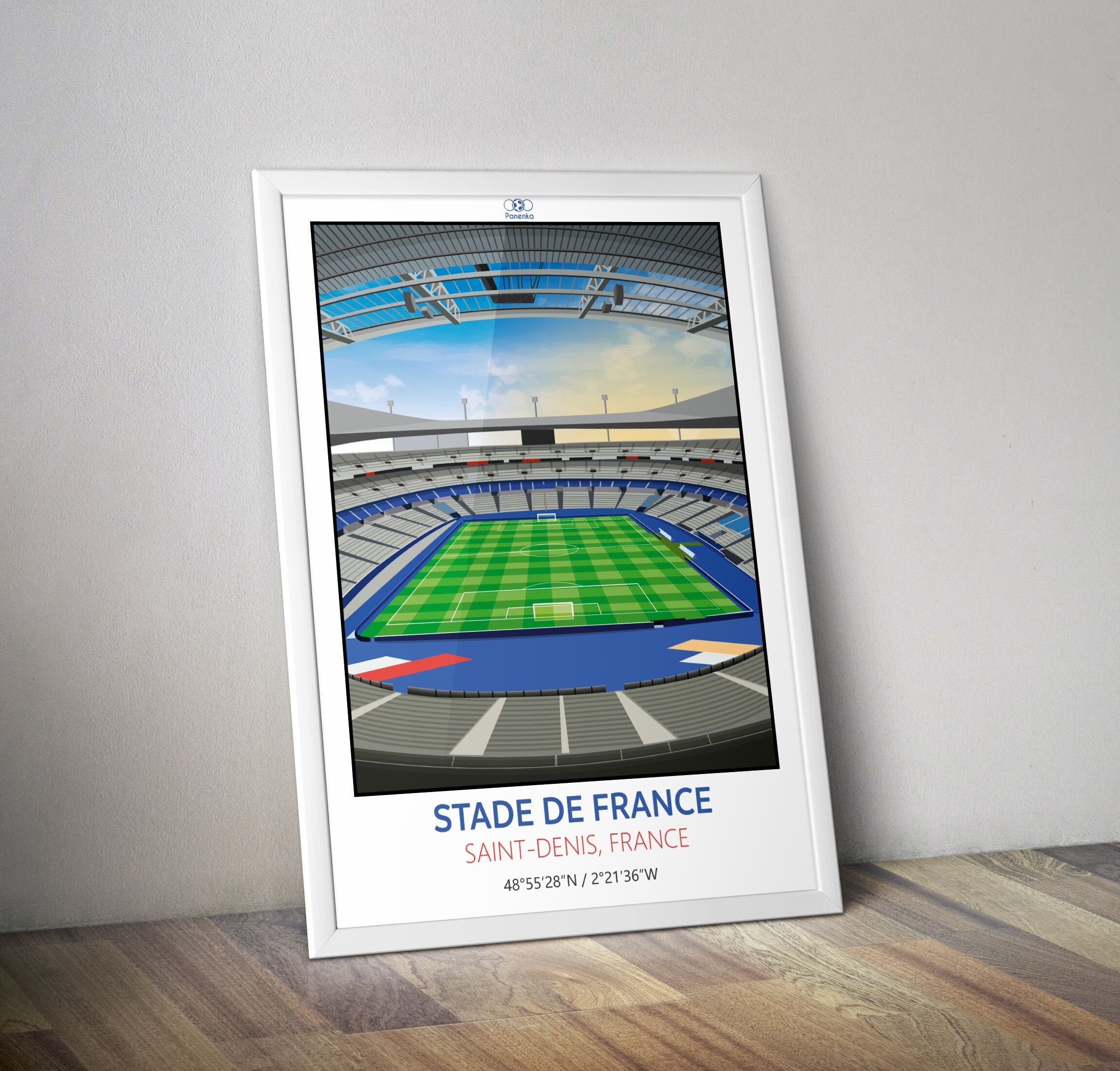 Stade de France Paris I Plakat, Plakat des Pariser Olympiastadions 2024