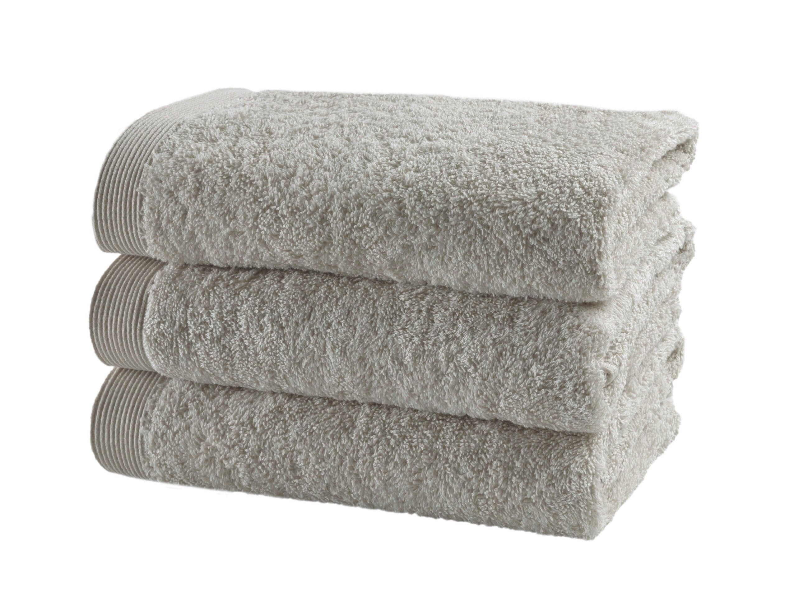 Casilin - Asciugamano Ospite - Spugna di Cotone - 30x50cm - Grigio Chiaro