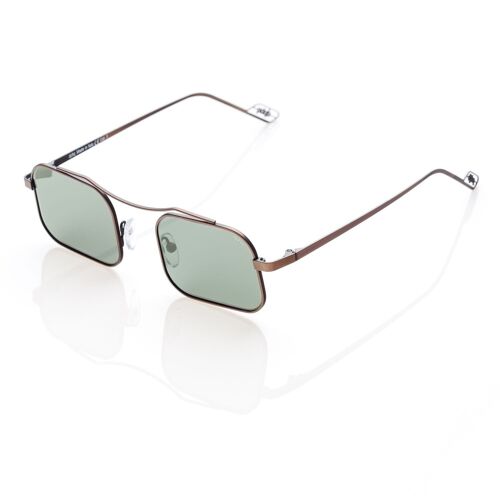 Occhiali da Sole uomo donna  dp69 rettangolari in metallo  DPS052-05