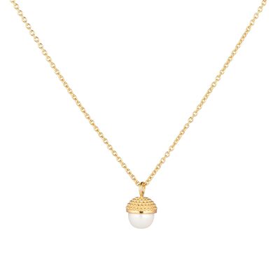 Pearl bubble long neck 70-75 gold