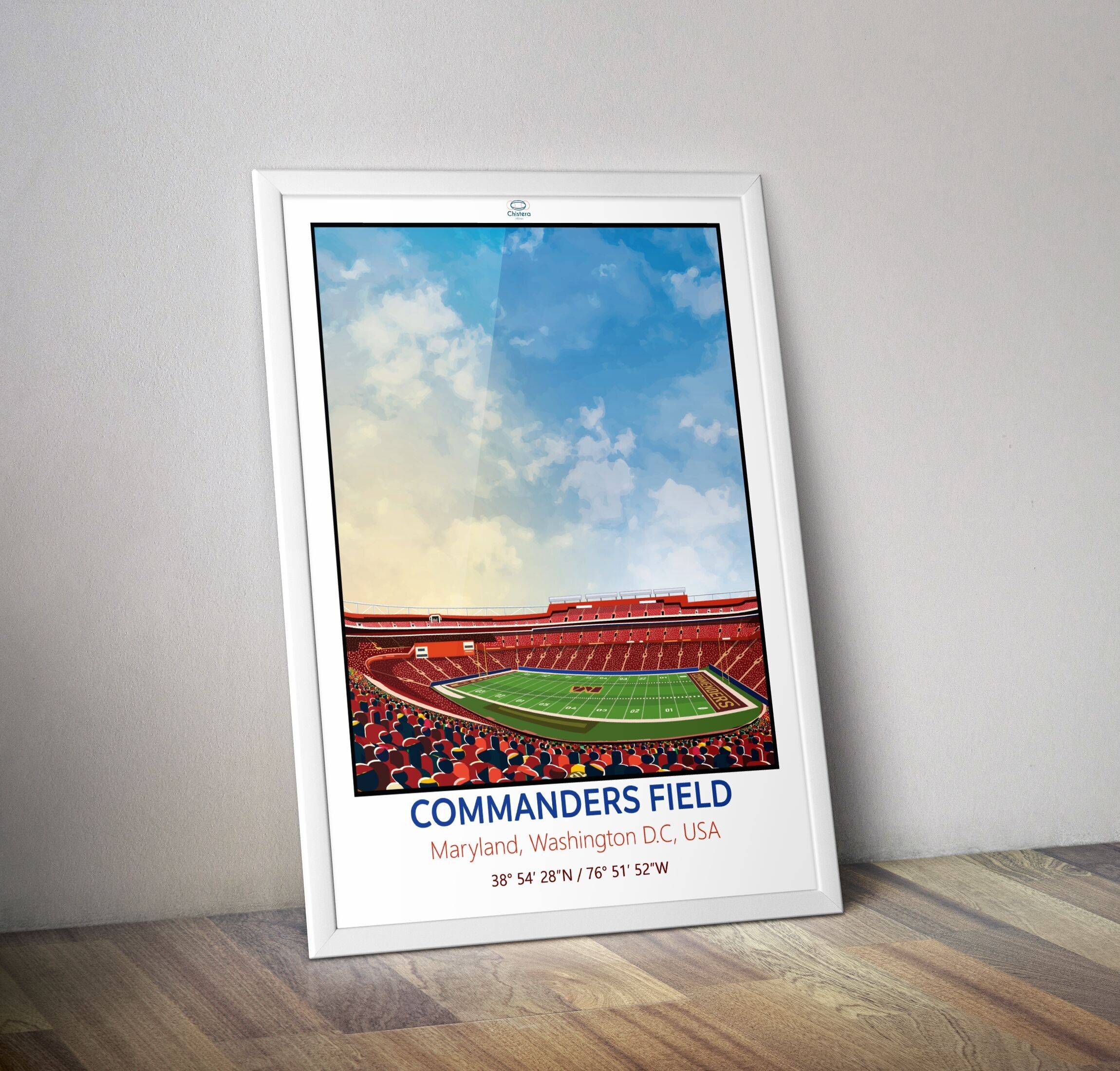 Poster Commanders Field Maryland USA I US-Fußballplakat