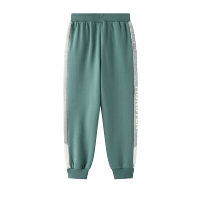 Pantaloni lunghi in maglia spazzolata da ragazzo