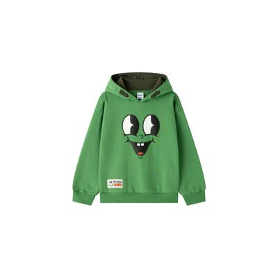 Sudadera Con Capucha Mangas Largas De Niño