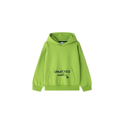 Sudadera Con Capucha Y Mangas Largas De Niño