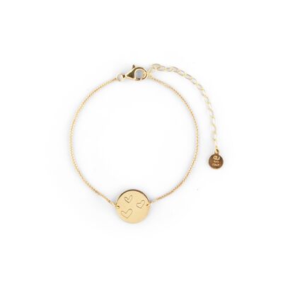 Ellas coin brace gold